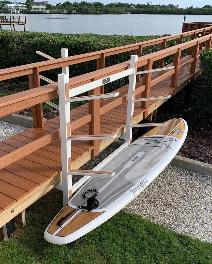 The Anclote Board Rack detail