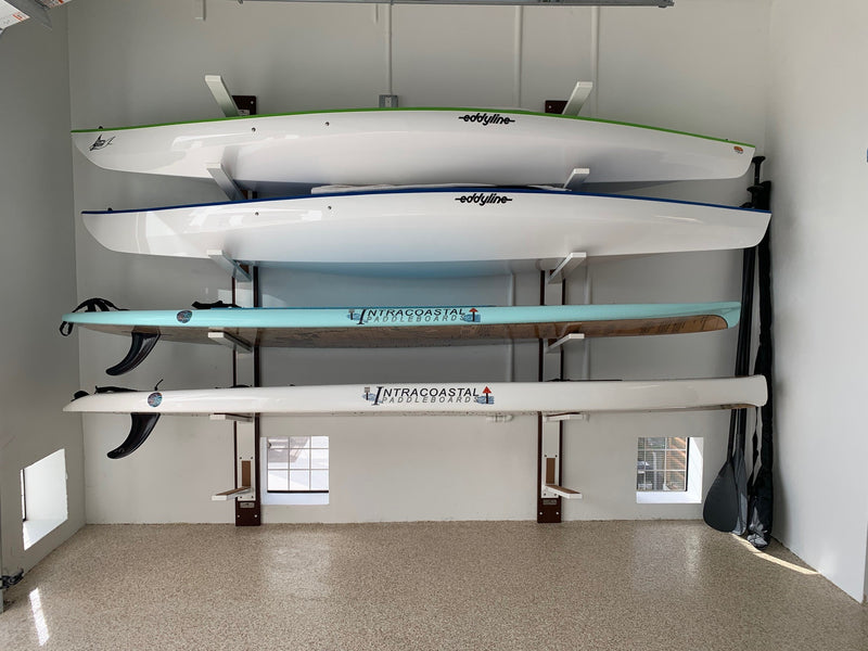 The Mandalay Wall-Mounted Board Rack by Dock Appeal