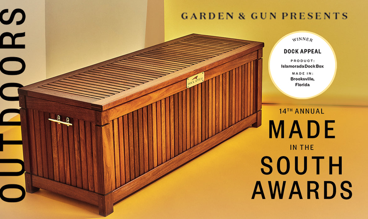 Dock Appeal - Garden & Gun Made in the South Award Winner - Outdoors Category